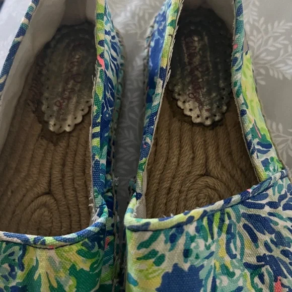Lilly Pulitzer Espadrilles 8 shoes flats sneakers - Picture 2 of 4